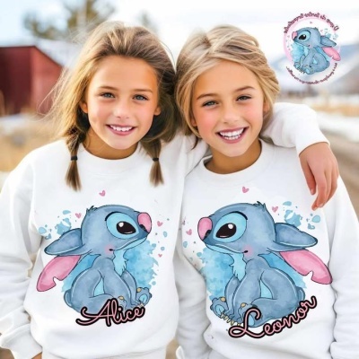 Sweat ou T-shirt - Stitch criança