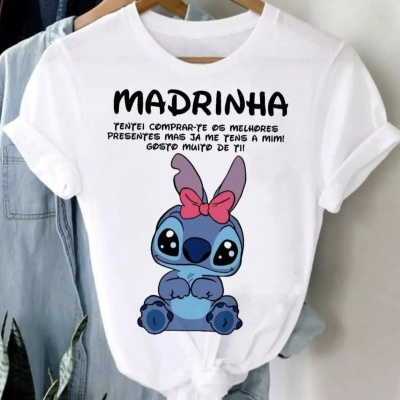 T-Shirt Madrinha - Stitch