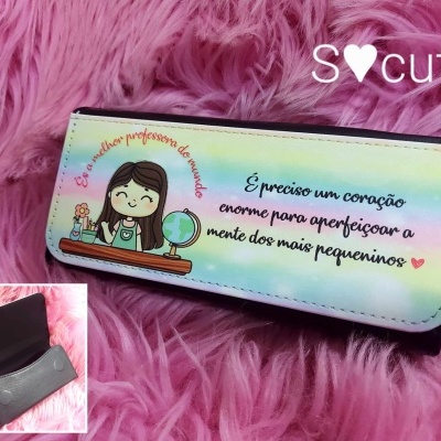 Caixinha para óculos - Professora