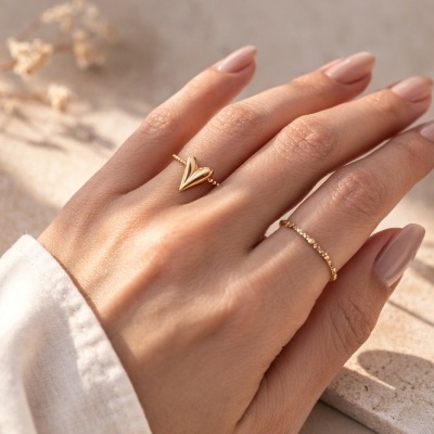 Anel Essence Whisper Heart - Peça única