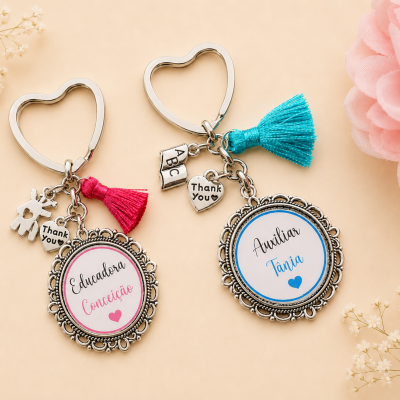 Porta-chaves Personalizados – Final de Ano Letivo