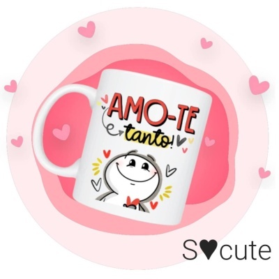 Caneca Flork - Amo-te Tanto!