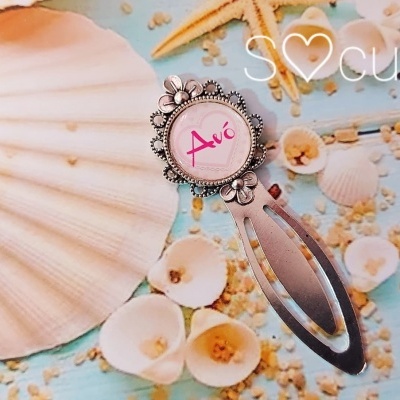 Marcador de livro coração