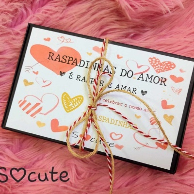 Raspadinhas do AMOR (com direito a chocolate partilhado)