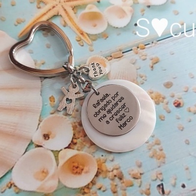 Porta-chaves OBRIGADO