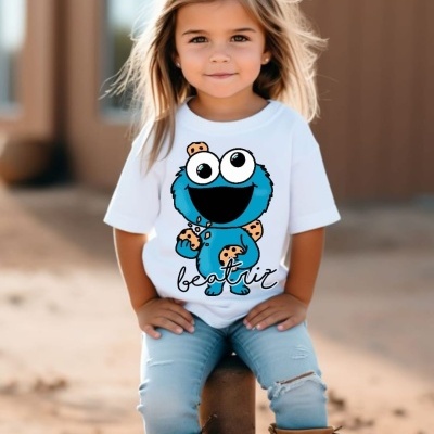 T-shirt ou Sweat criança - Monstro das Bolachas