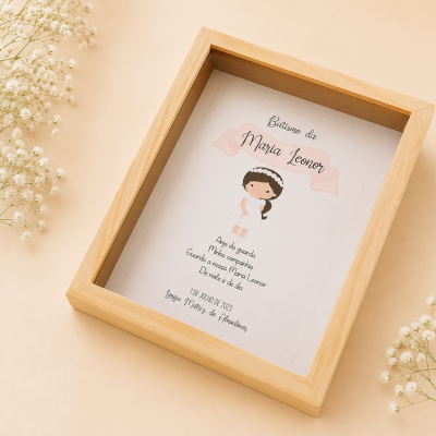 Quadro Personalizado | Batizado, Primeira Comunhão e Crisma