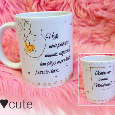 Caneca - Pedido para Madrinha