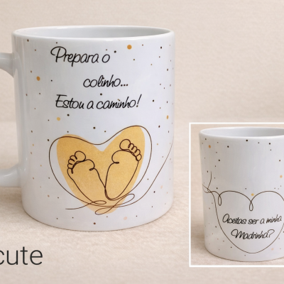 Caneca “Aceitas ser a minha Madrinha?”