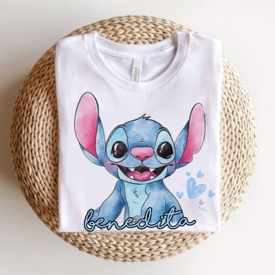 Sweat ou T-shirt - Stitch criança