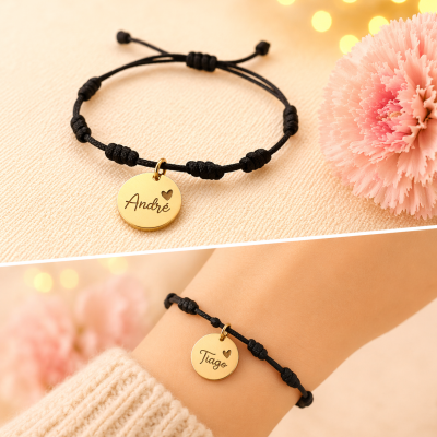 Pulseira 7 Nós Personalizada com Nome – Proteção, Amor e Significado