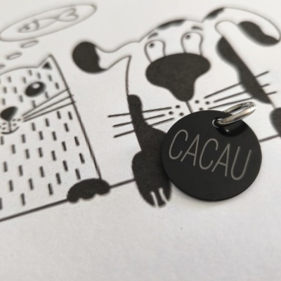Chapas redondas para animais low cost