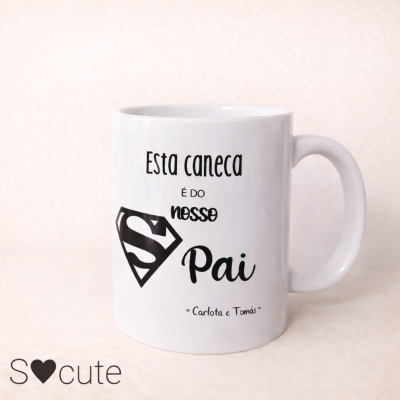 Caneca Personalizada “Esta caneca é do meu/nosso Pai”