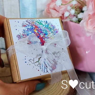 Caixinhas personalizadas - vários fundos