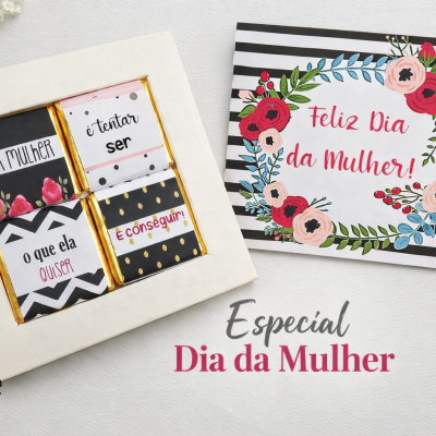 Napolitanas chocolate DIA DA MULHER