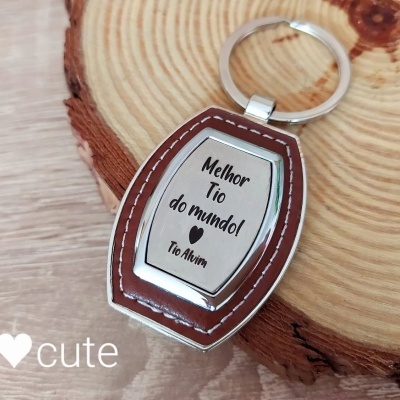 Porta-chaves melhor tio do mundo