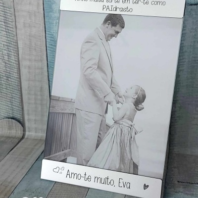 Moldura "Tenho muita sorte em ter-te como PAIdrasto"