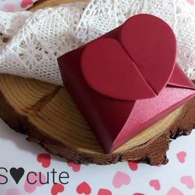 Caixinhas coração - para bijuteria