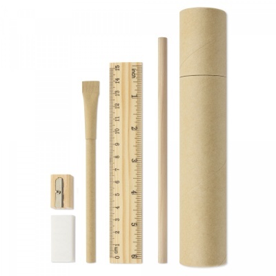 Conjunto de escrita ecológica