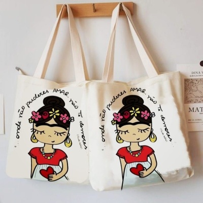 Tote bag - Onde não puderes amar não te demores