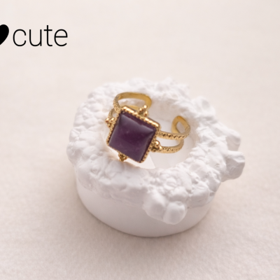 Anel Essence Alma Violeta - Peça Única