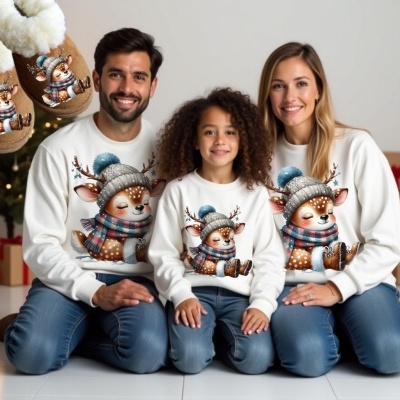 Sweat de Natal - criança ou adulto