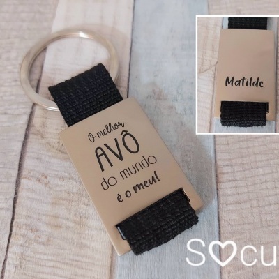 Porta-chaves melhor avô do mundo