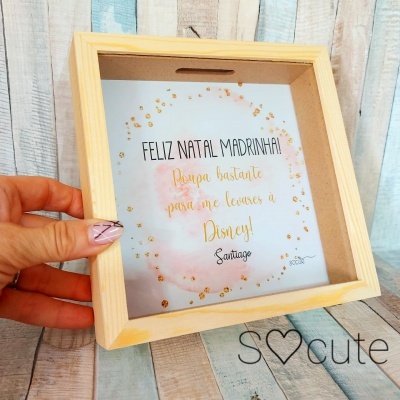 Quadro mealheiro Madrinha