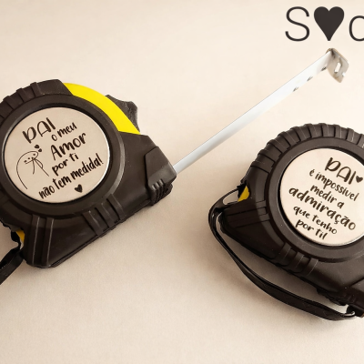 Fita Métrica Personalizada “Pai sem Medida”