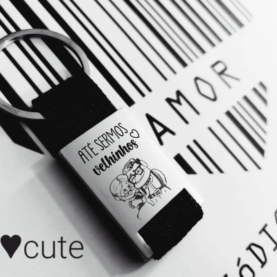 Porta-chaves Até sermos velhinhos