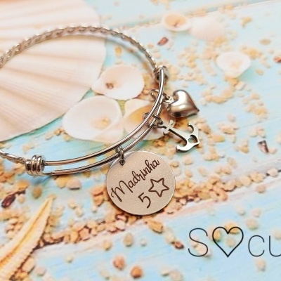 Pulseira escrava Madrinha 5*