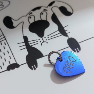 Chapas coração para animais low cost