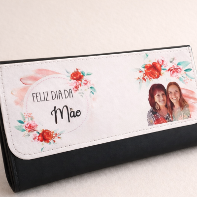 Carteira para Óculos Personalizada com Foto – Presente Dia da Mãe