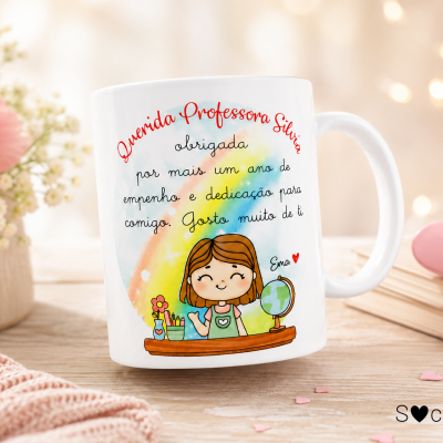 Caneca Personalizada – Coleção Professora Especial