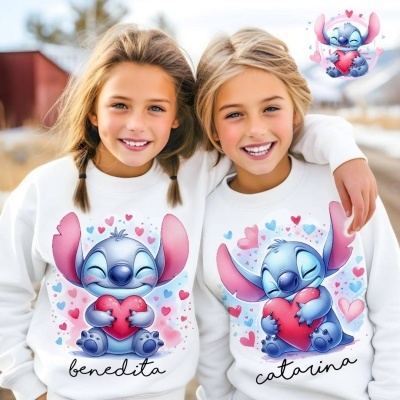 Sweat ou T-shirt - Stitch criança