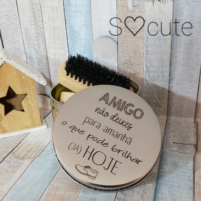 Estojo limpeza sapatos