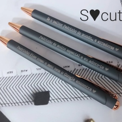 Canetas especiais para os Padrinhos