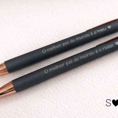 Caneta Premium Personalizada – Especial Pai