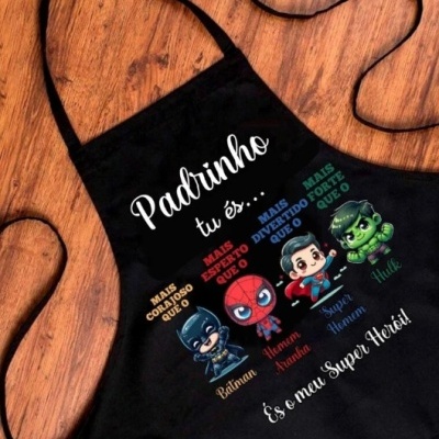 Avental Padrinho Herói