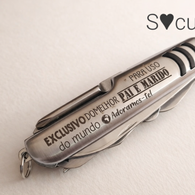 Canivete Personalizado “Pai & Marido Exclusivo”