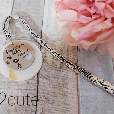 Marcador de livro para a mãe