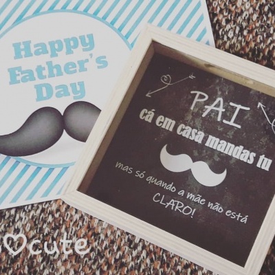 Quadro mealheiro ardósia PAI