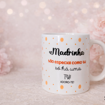 Presente para Madrinha – Caneca Personalizada com Mensagem Especial