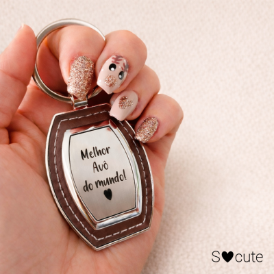 Porta-chaves Melhor Avô do Mundo – Presente Especial para Avô