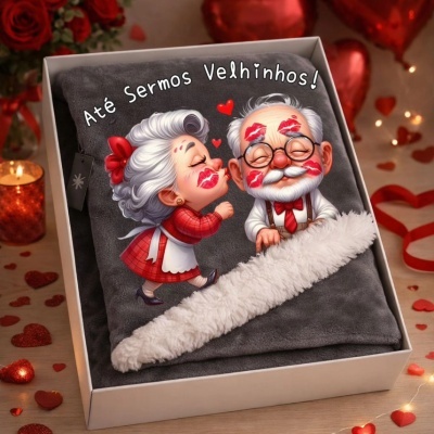 Manta personalizada casal