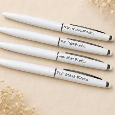 Caneta Personalizada Educadores - Auxiliares - Professores