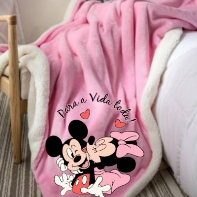 Manta personalizada casal