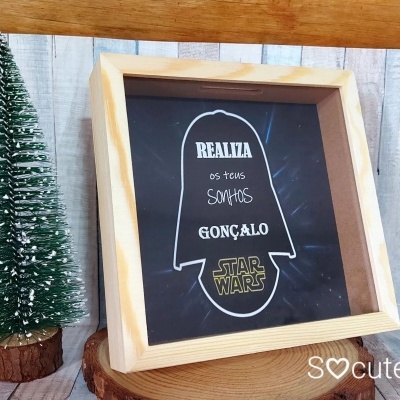 Quadro mealheiro Star Wars