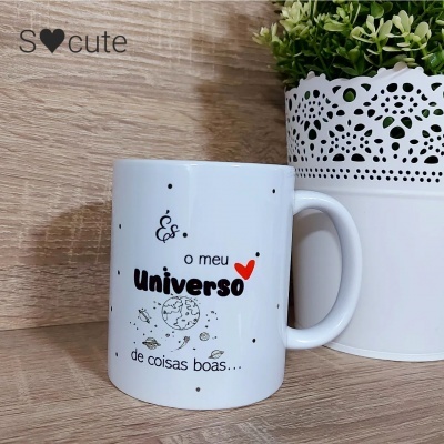 Caneca és o meu universo de coisas boas