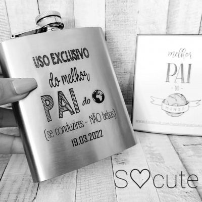 Garrafa "Para uso do melhor Pai do mundo"